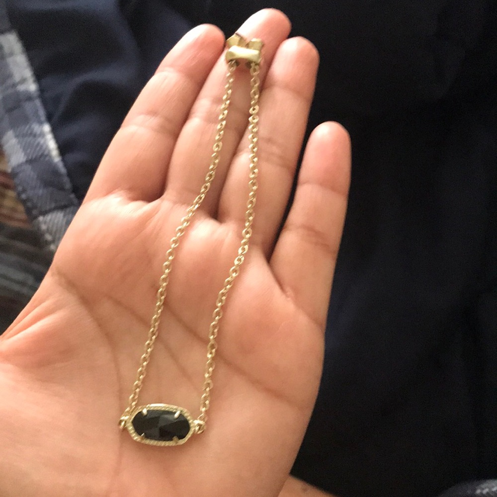 Kendra Scott black and gold bracelet